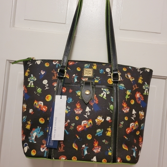 NWT Disney Dooney & Bourke Pixar Tote Medium, Authentic - Picture 1 of 11